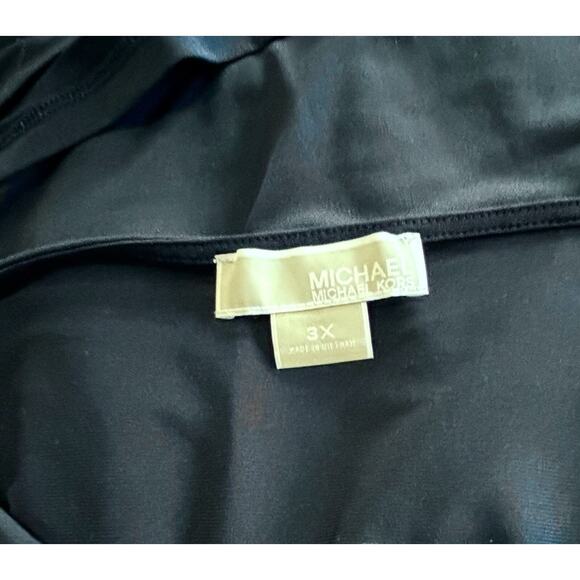 Michael Kors Dress 3X Crisscross Top Sleeveless Professional Career Wear Plus Sz - Picture 6 of 7